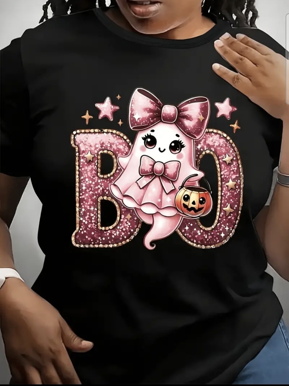'Boo' Ghost Graphic Tee